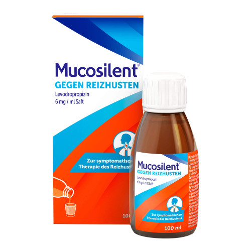 Mucosilent gegen Reizhusten Hustenstiller Saft