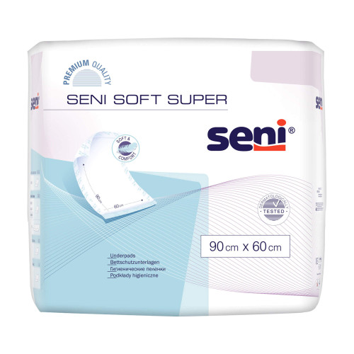 Seni Soft Super Bettschutzunterlagen 90x60 cm