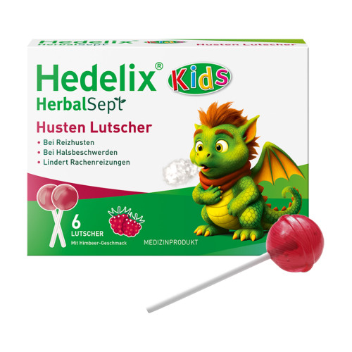 Hedelix HerbalSept Husten Lutscher Kids
