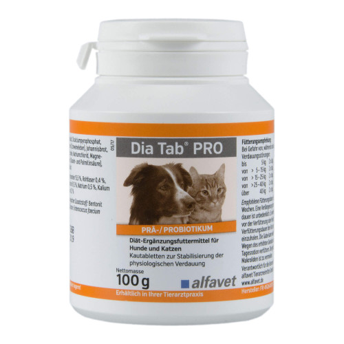 Dia Tab PRO Kautabletten für Hunde und Katzen