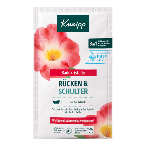 Kneipp Badekristalle Rücken und Schulter