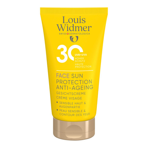 Widmer Face Sun Protection Anti-Ageing 30 leicht parfümiert