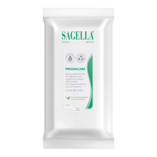 Sagella Active Pregnacare Reinigungstücher