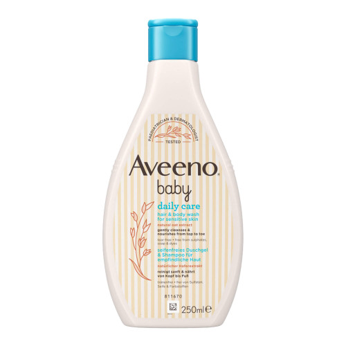 Aveeno Baby Daily Care seifenfreies Duschgel & Shampoo