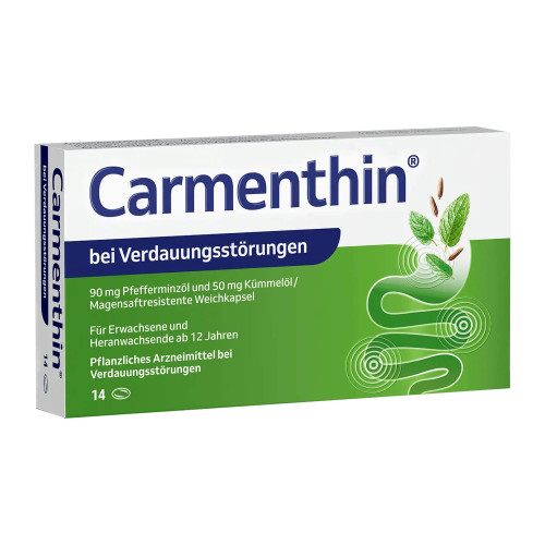 Carmenthin Weichkapseln bei Verdauungsstörungen