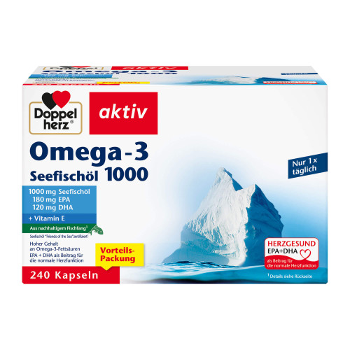 Doppelherz aktiv Omega-3 Seefischöl 1000 Kapseln