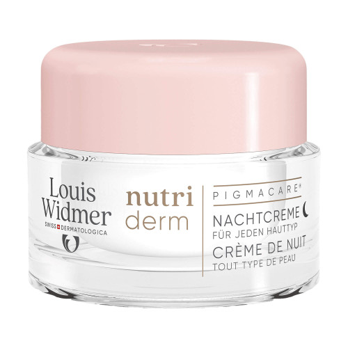 Widmer nutriderm Pigmacare Nachtcreme leicht parfümiert