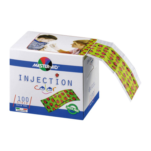 Injection color Kinderpflaster Marienkäfer