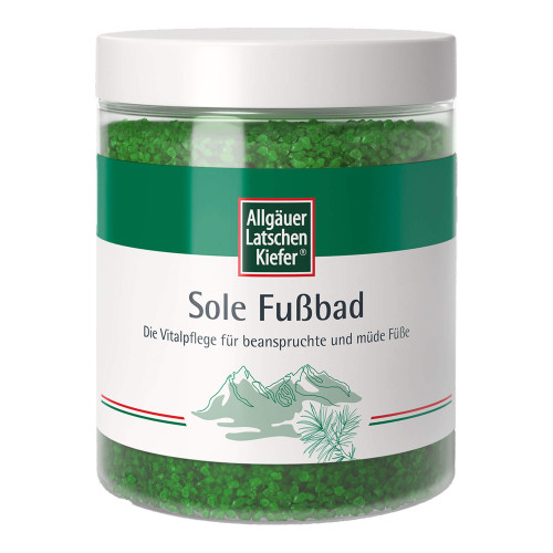 Allgäuer Latschenkiefer Sole Fußbad