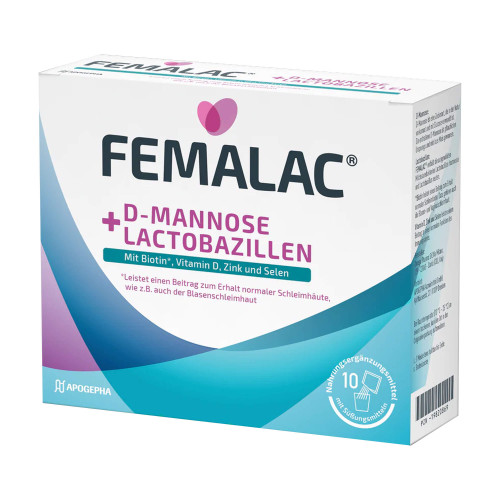 Femalac D-Mannose+Lactobazillen Pulver